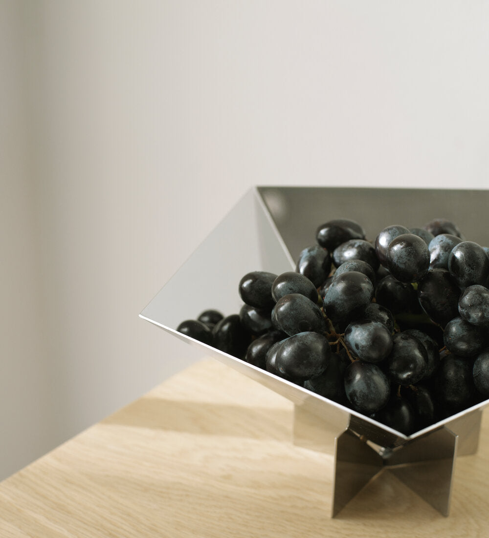 Fem Bowl dekorationsskål - Stainless Steel